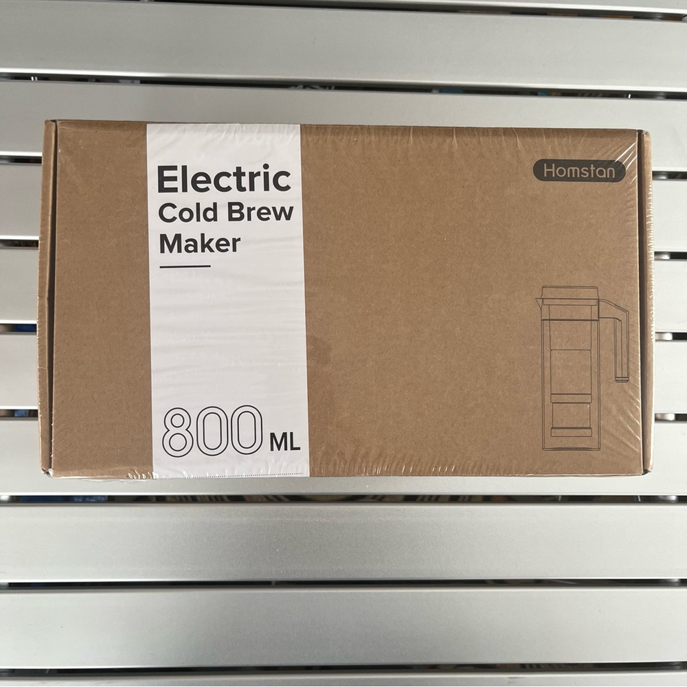 Homstan Electric Cold Brew Coffee Maker, Ice Coffee Maker Cold Brew 800ml